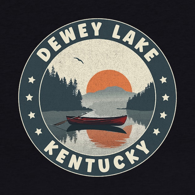 Dewey Lake Kentucky Sunset by turtlestart